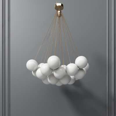 现代吊灯3D模型下载